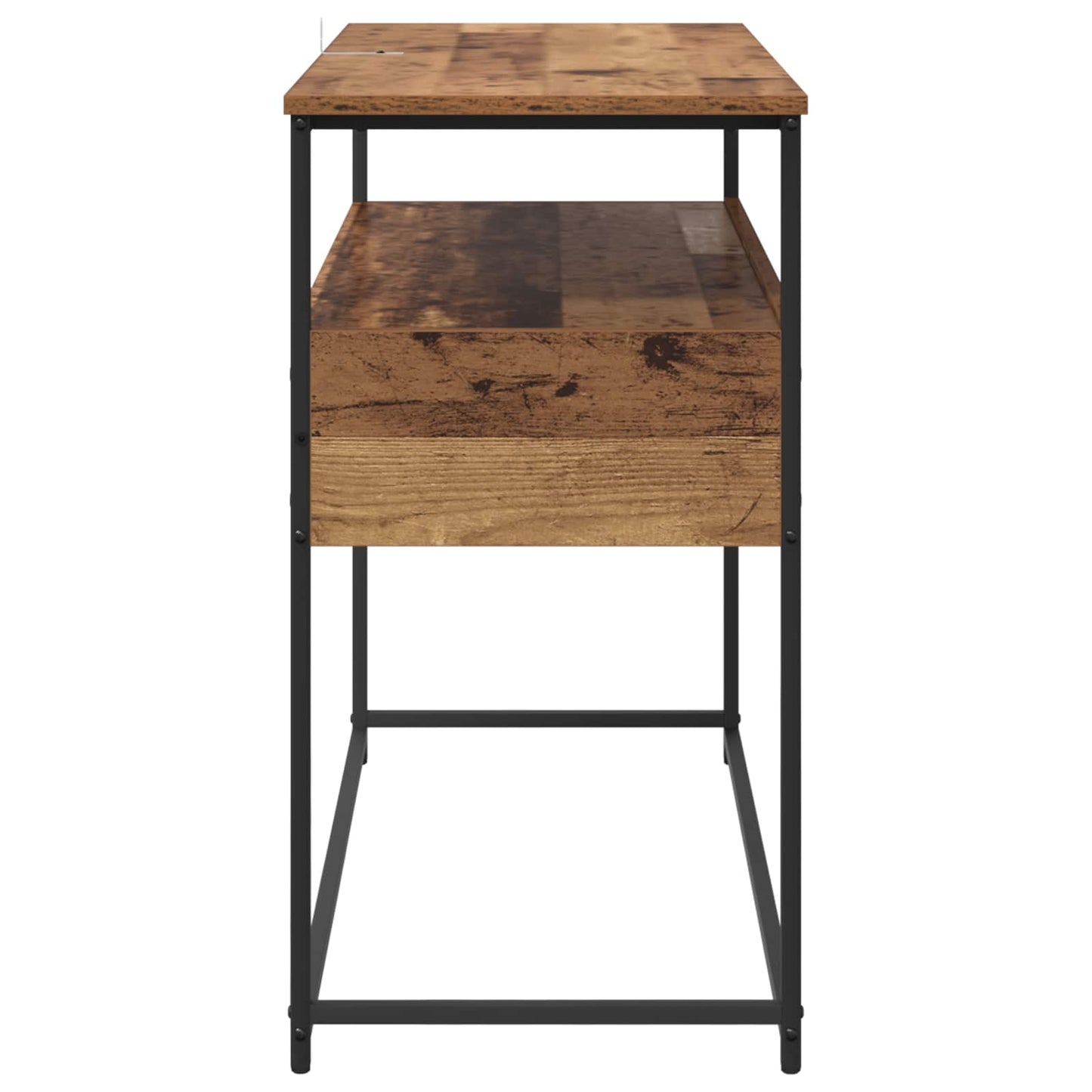Console Table Old Wood 100 x 40 x 75 cm Engineered Wood
