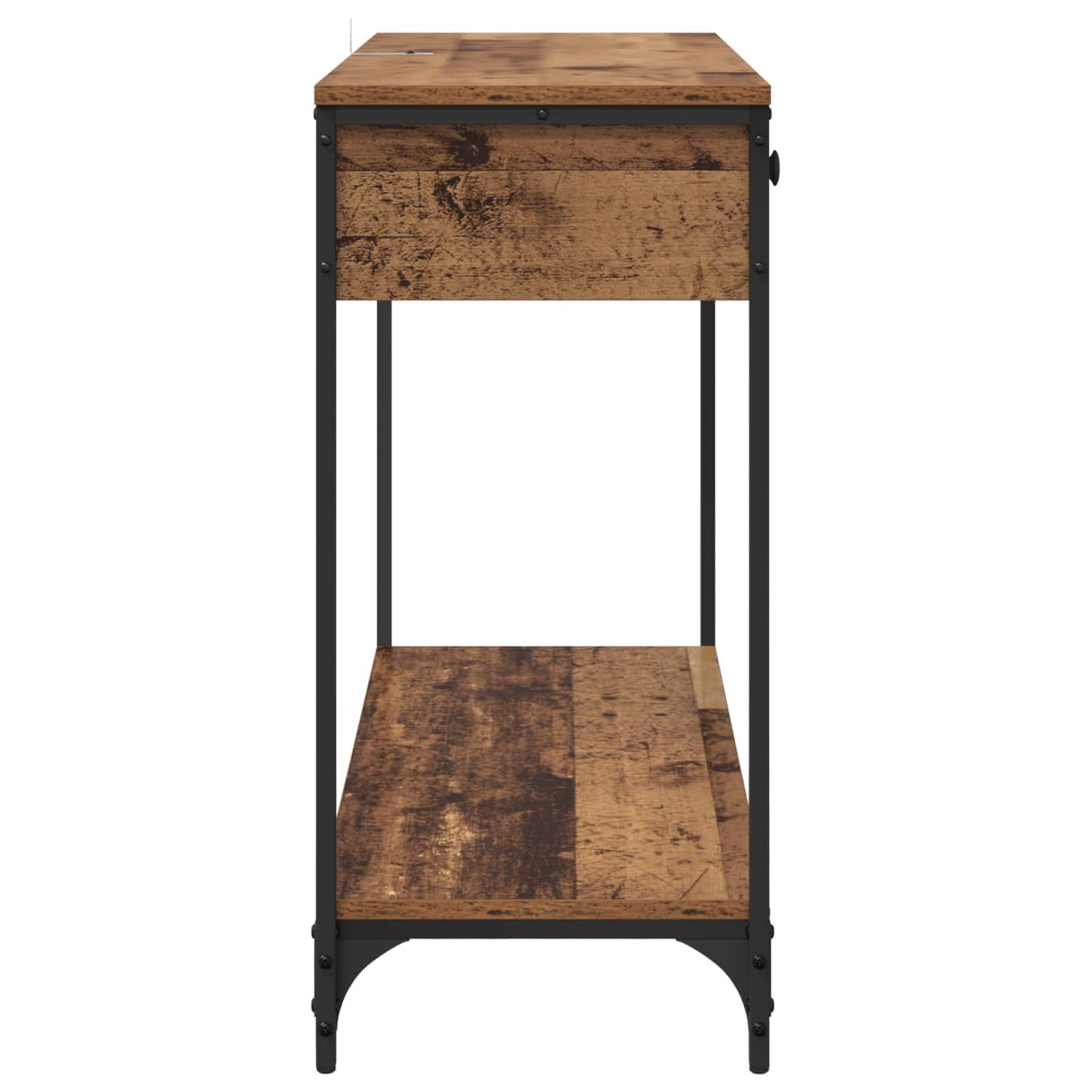 Console Table Old Wood 100 x 34.5 x 75 cm Engineered Wood