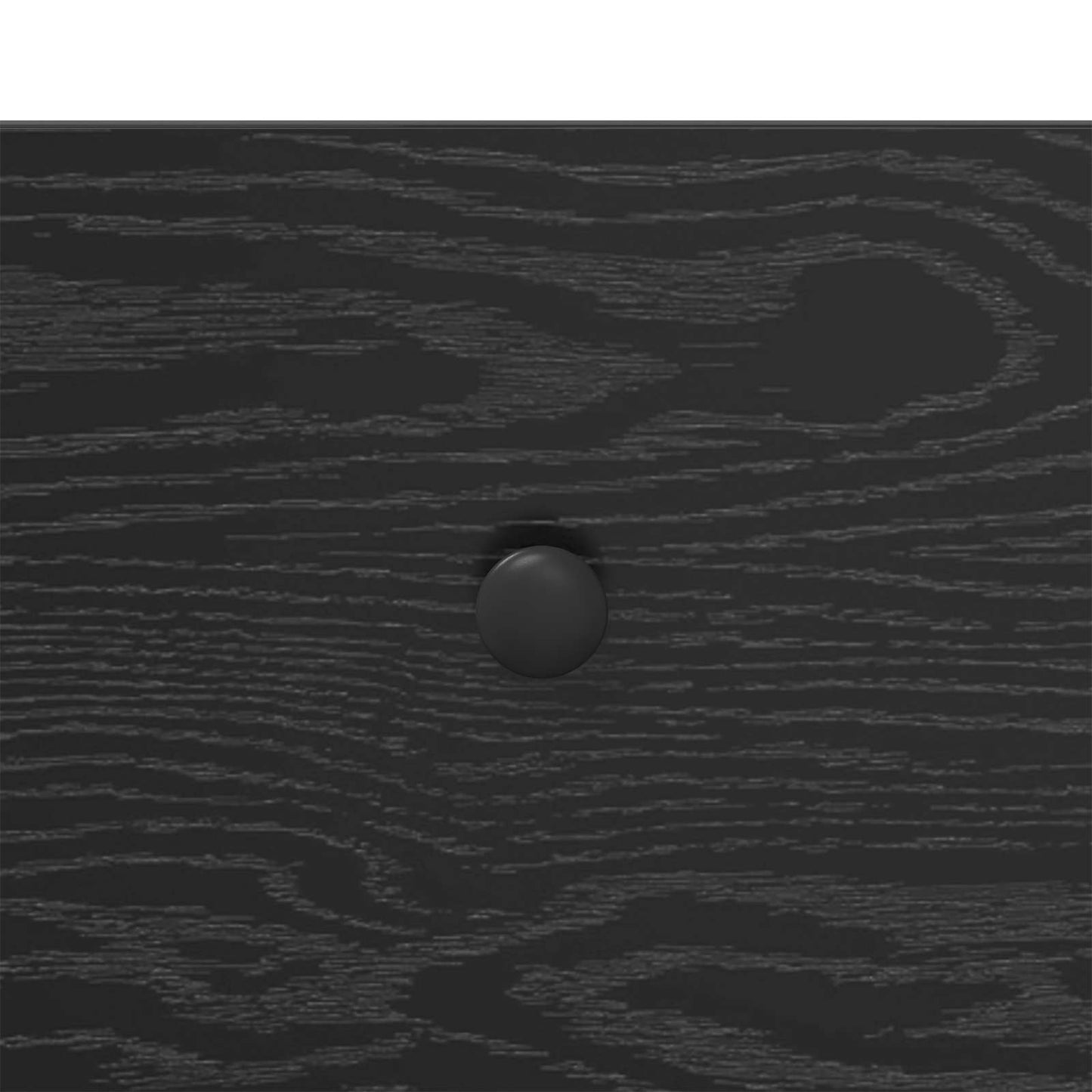 Console Table Black Oak 75 x 34.5 x 75 cm Engineered Wood