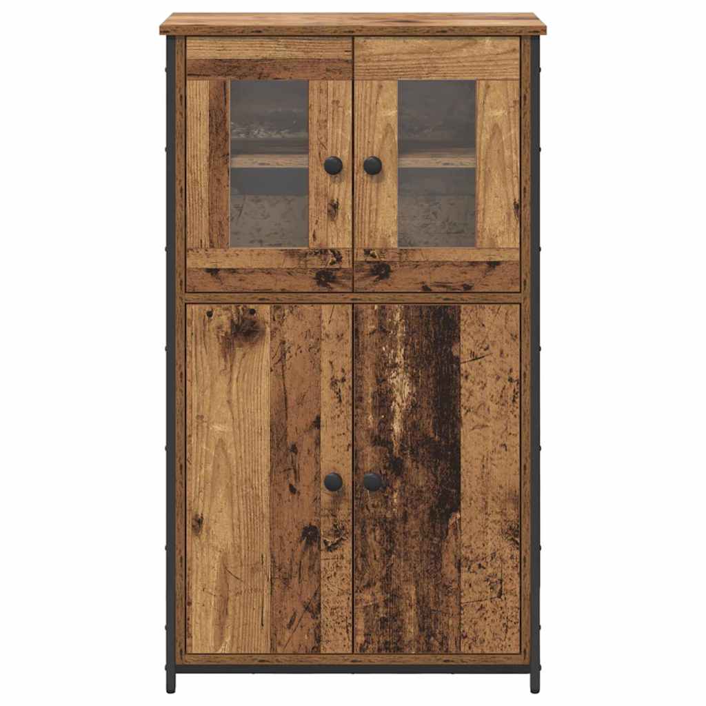 Highboard Old Wood 62 x 32 x 106.5 cm Engineered Wood