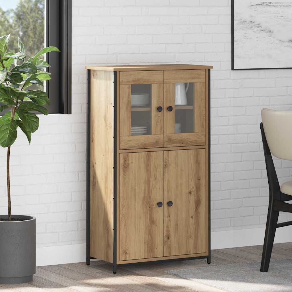Highboard Artisan Oak 62 x 32 x 106.5 cm Engineered Wood