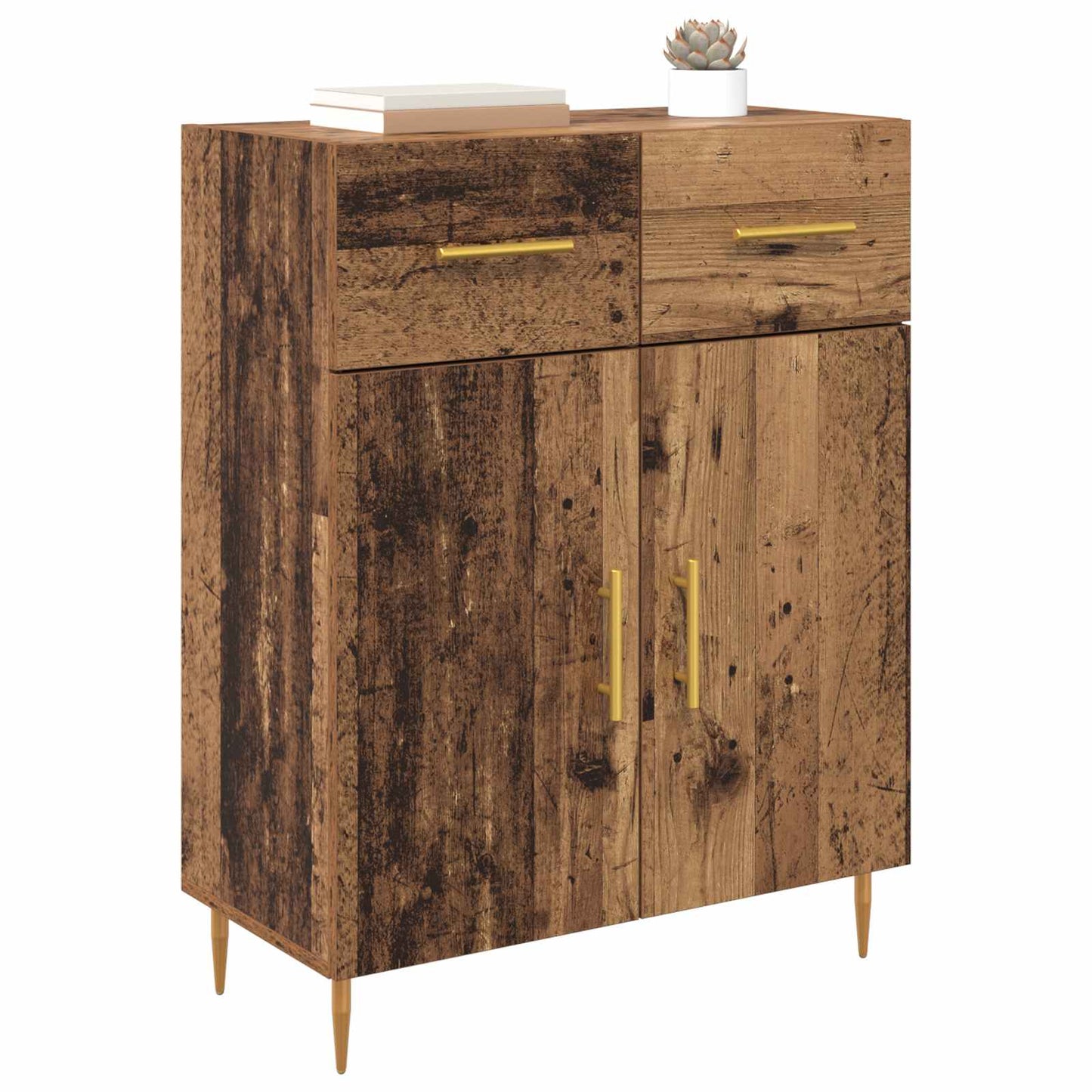 Sideboard Old Wood 69.5 x 34 x 90 cm Engineered Wood