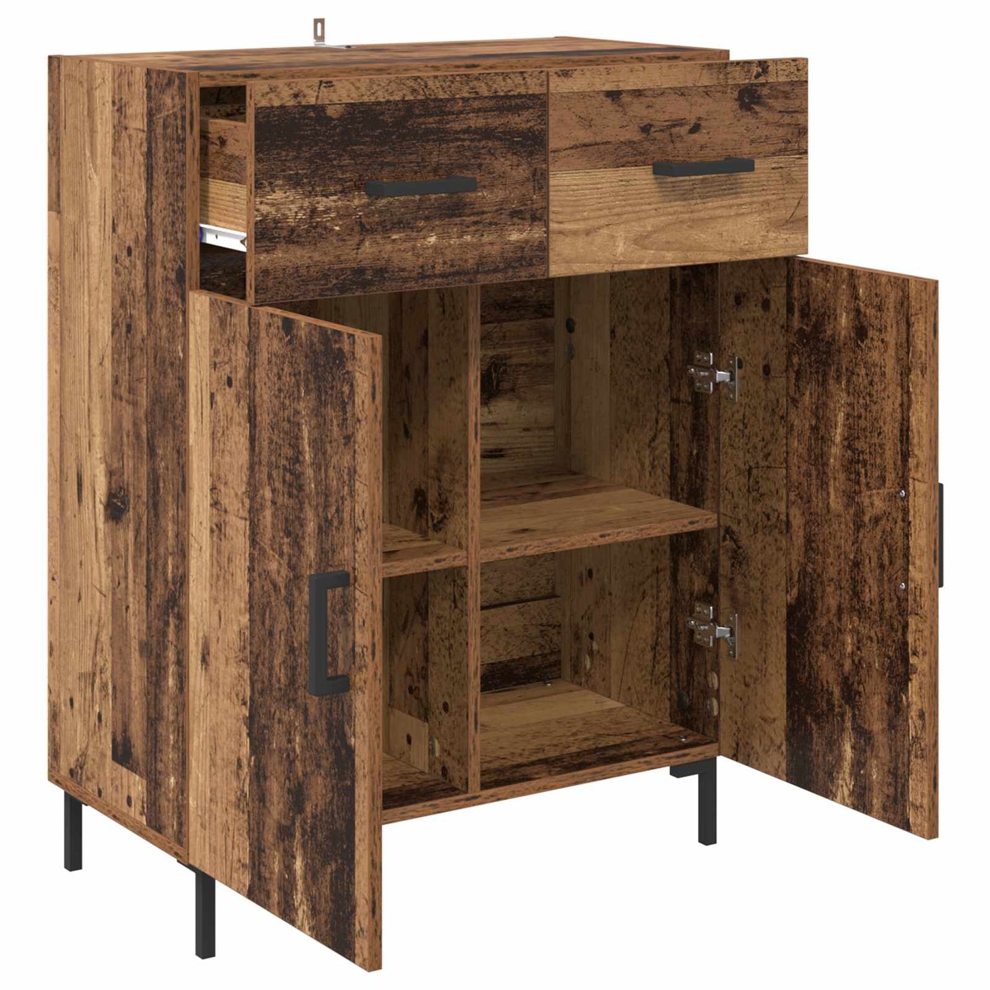 Sideboard Old Wood 69.5 x 34 x 90 cm Engineered Wood