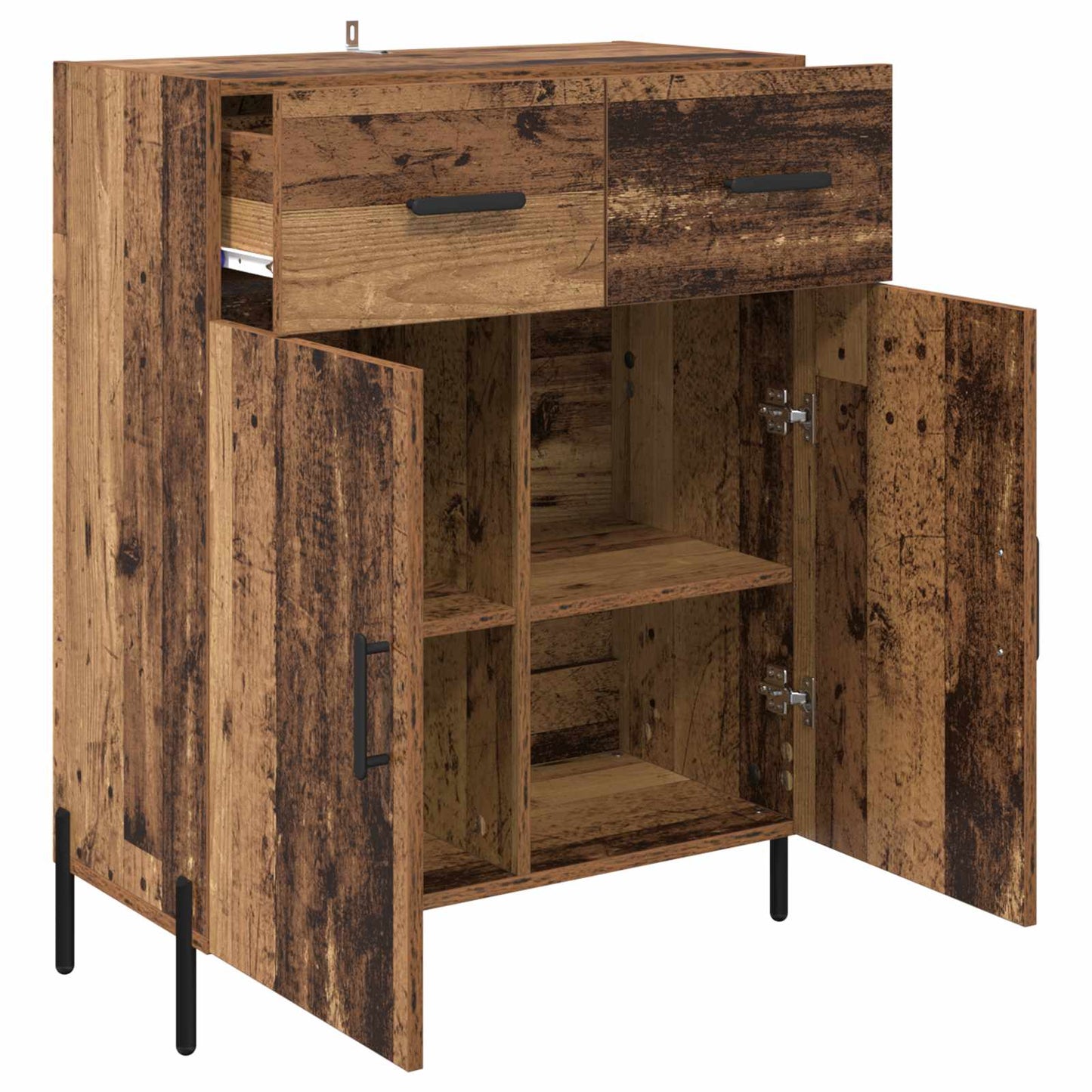 Sideboard Old Wood 69.5 x 34 x 90 cm Engineered Wood