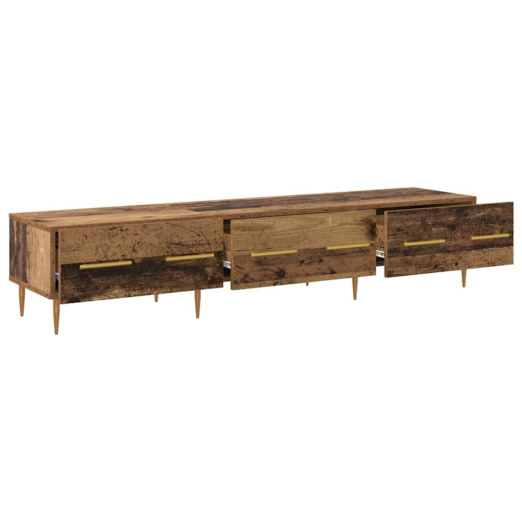 TV Cabinet Old Wood 150 x 36 x 30 cm Engineered Wood