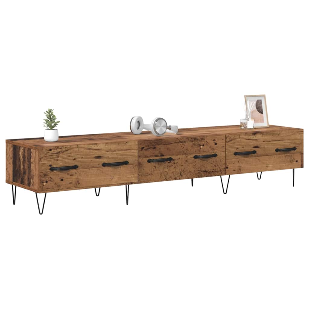 TV Cabinet Old wood 150 x 36 x 30 cm Engineered wood