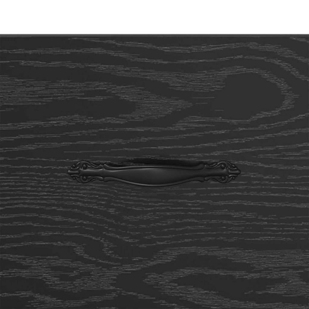 TV Cabinet Black oak 150 x 36 x 30 cm Engineered wood