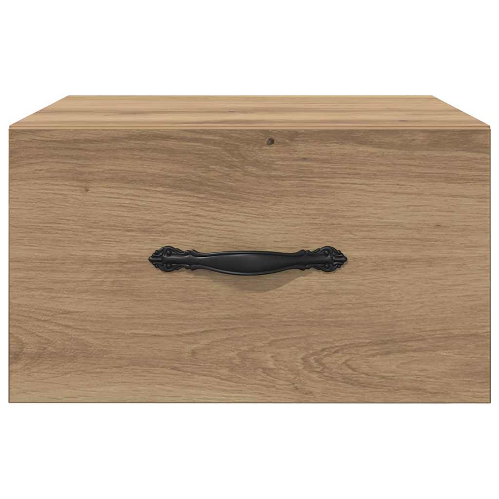 Bedside Cabinet Artisan oak 35 x 35 x 20 cm Engineered wood