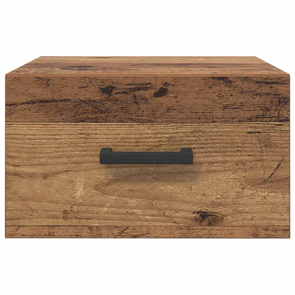 Bedside Cabinet Old wood 35 x 35 x 20 cm Engineered wood