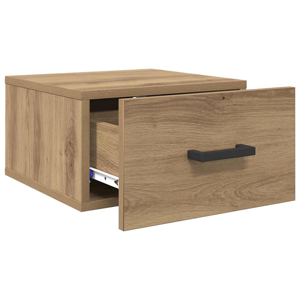 Bedside Cabinet Artisan oak 35 x 35 x 20 cm Engineered wood