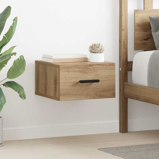 Bedside Cabinet Artisan Oak 35 x 35 x 20 cm Engineered Wood