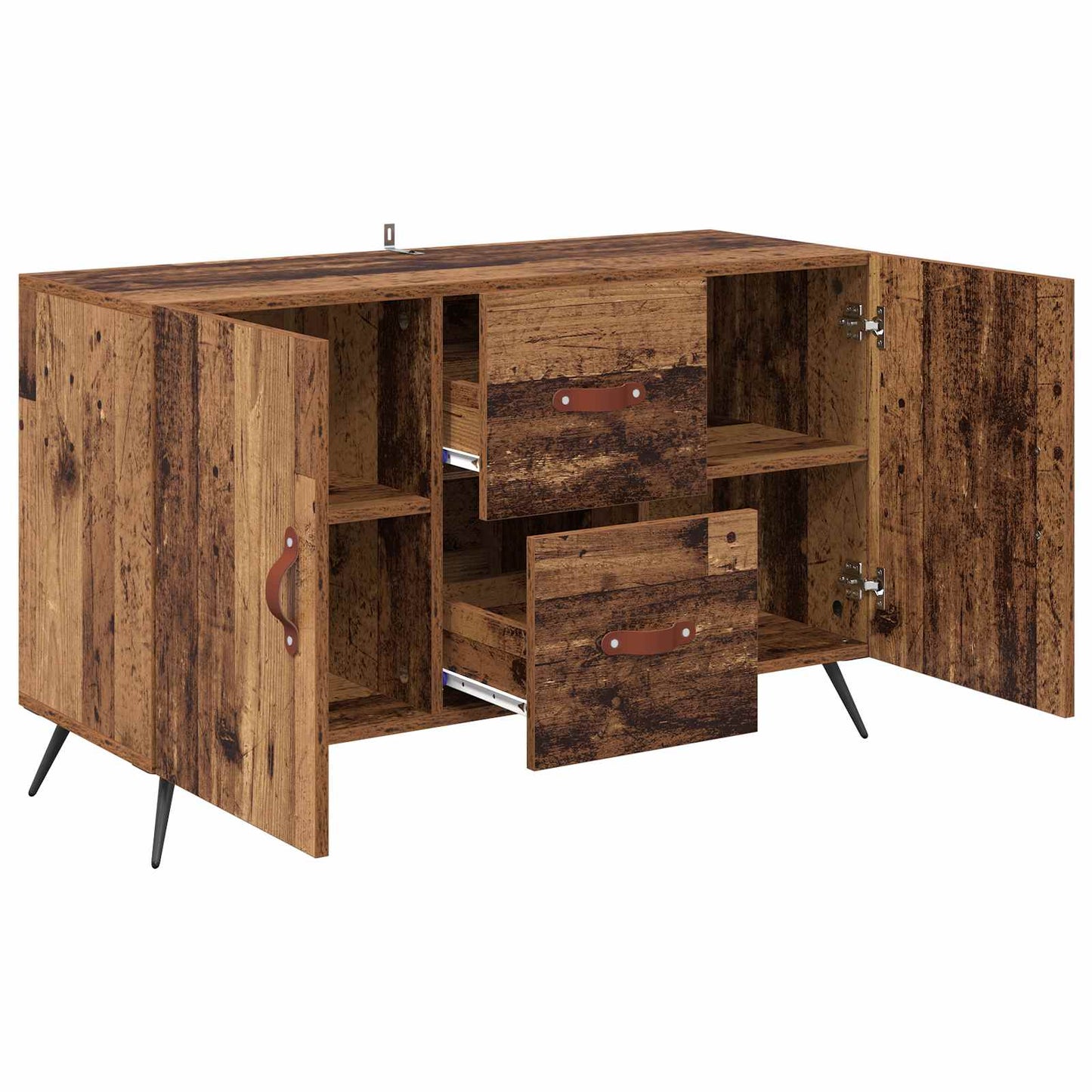 Sideboard Old Wood 100 x 36 x 60 cm Engineered Wood