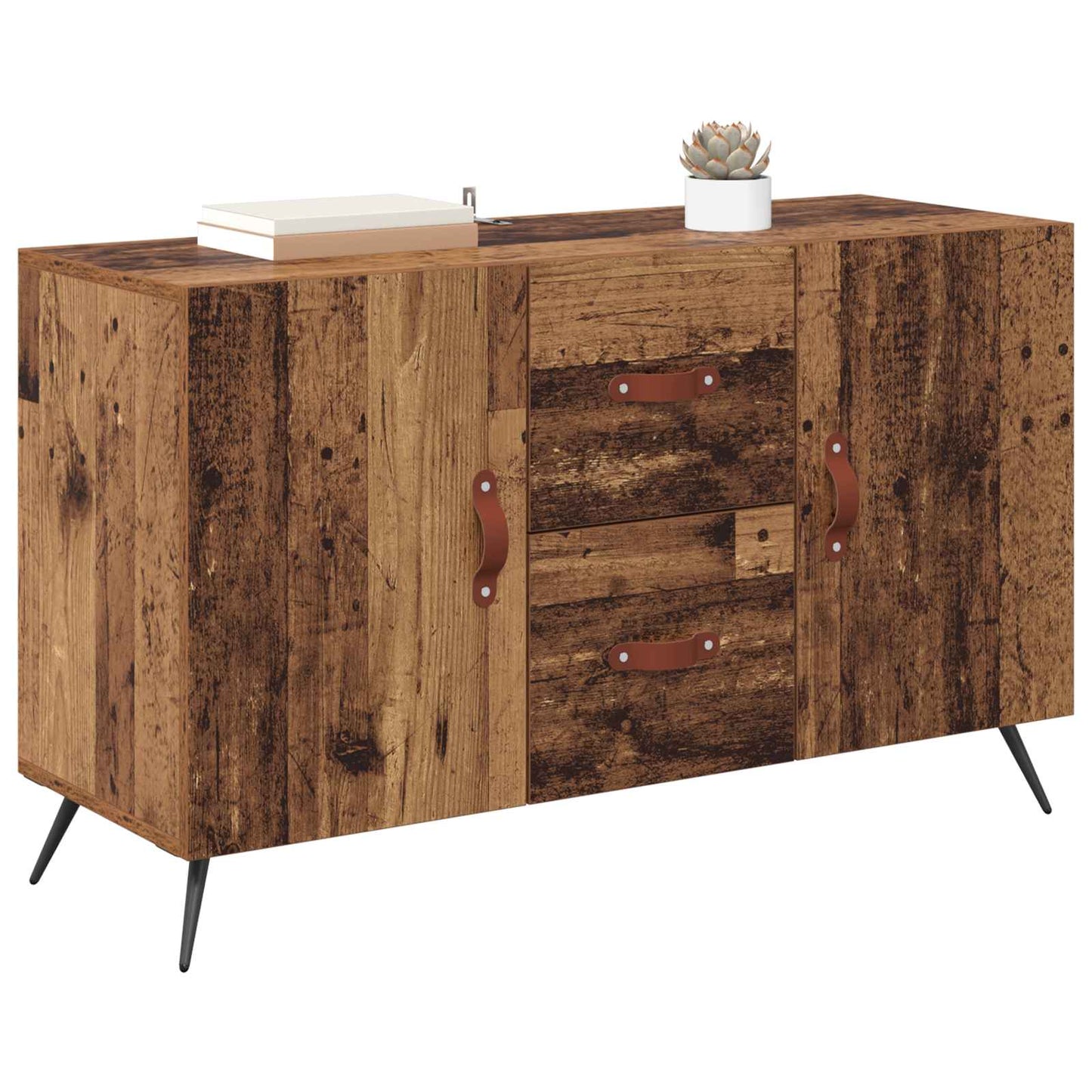 Sideboard Old Wood 100 x 36 x 60 cm Engineered Wood