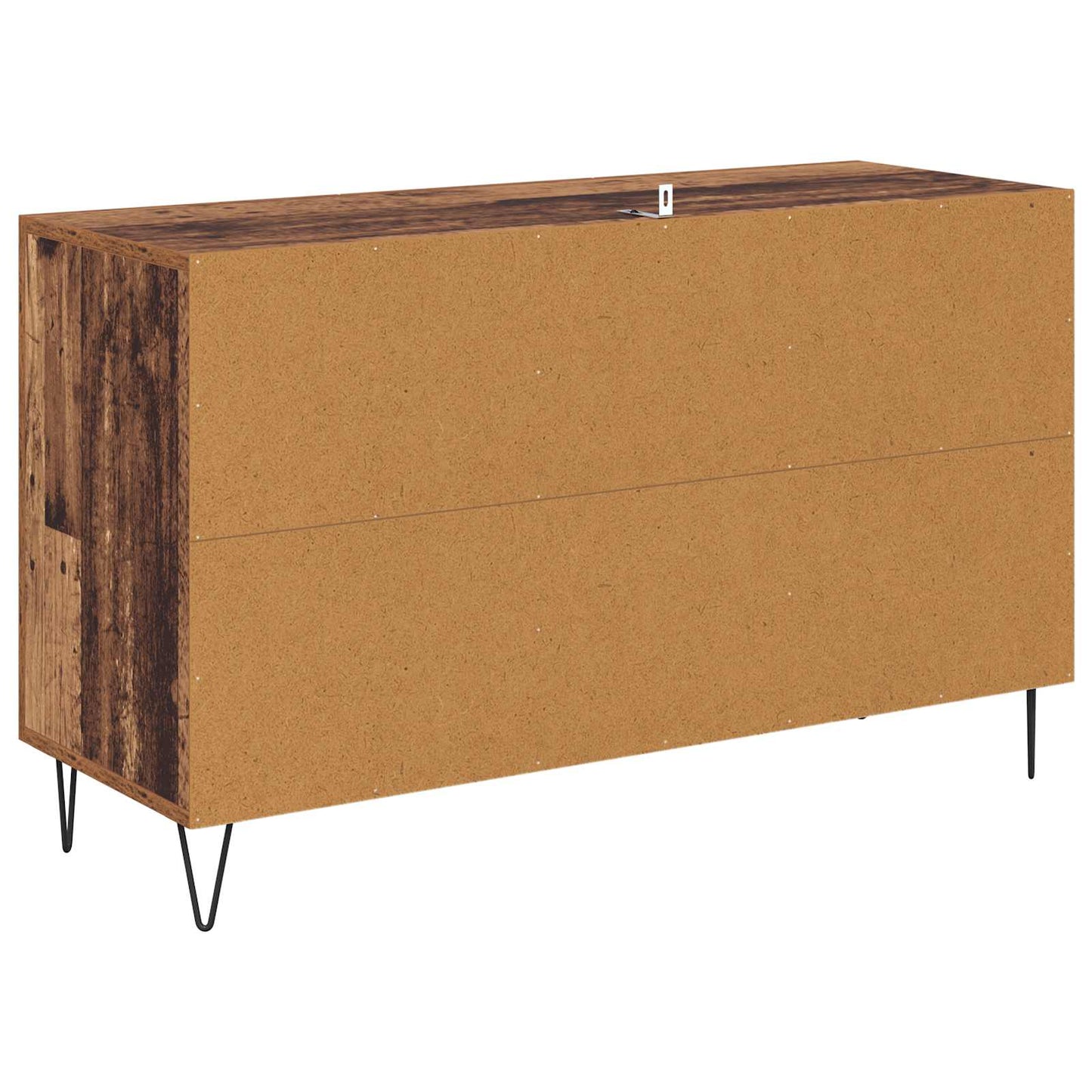 Sideboard with Drawer Old Wood 100 x 36 x 60 cm Engineered Wood