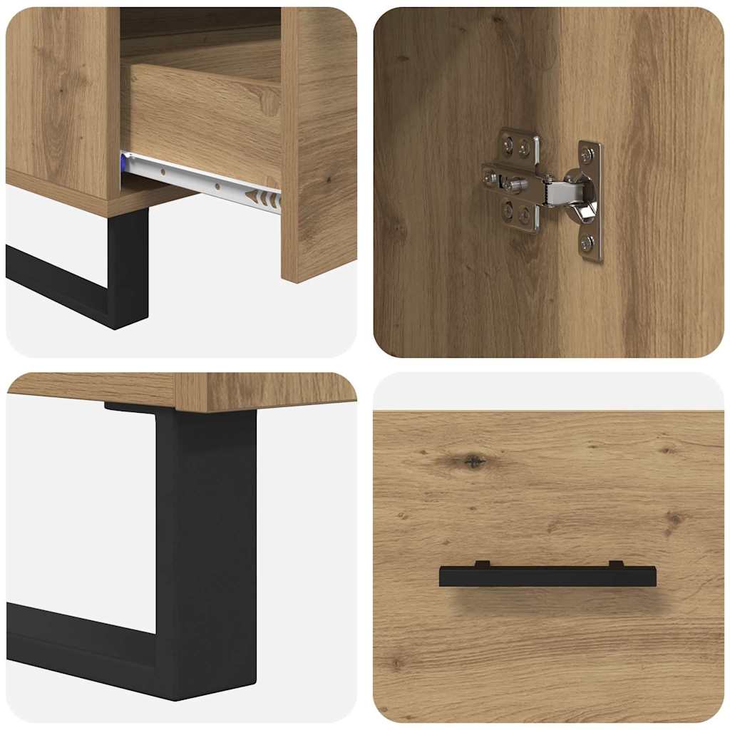 Highboard Artisan Oak 69.5 x 30 x 115 cm Engineered Wood