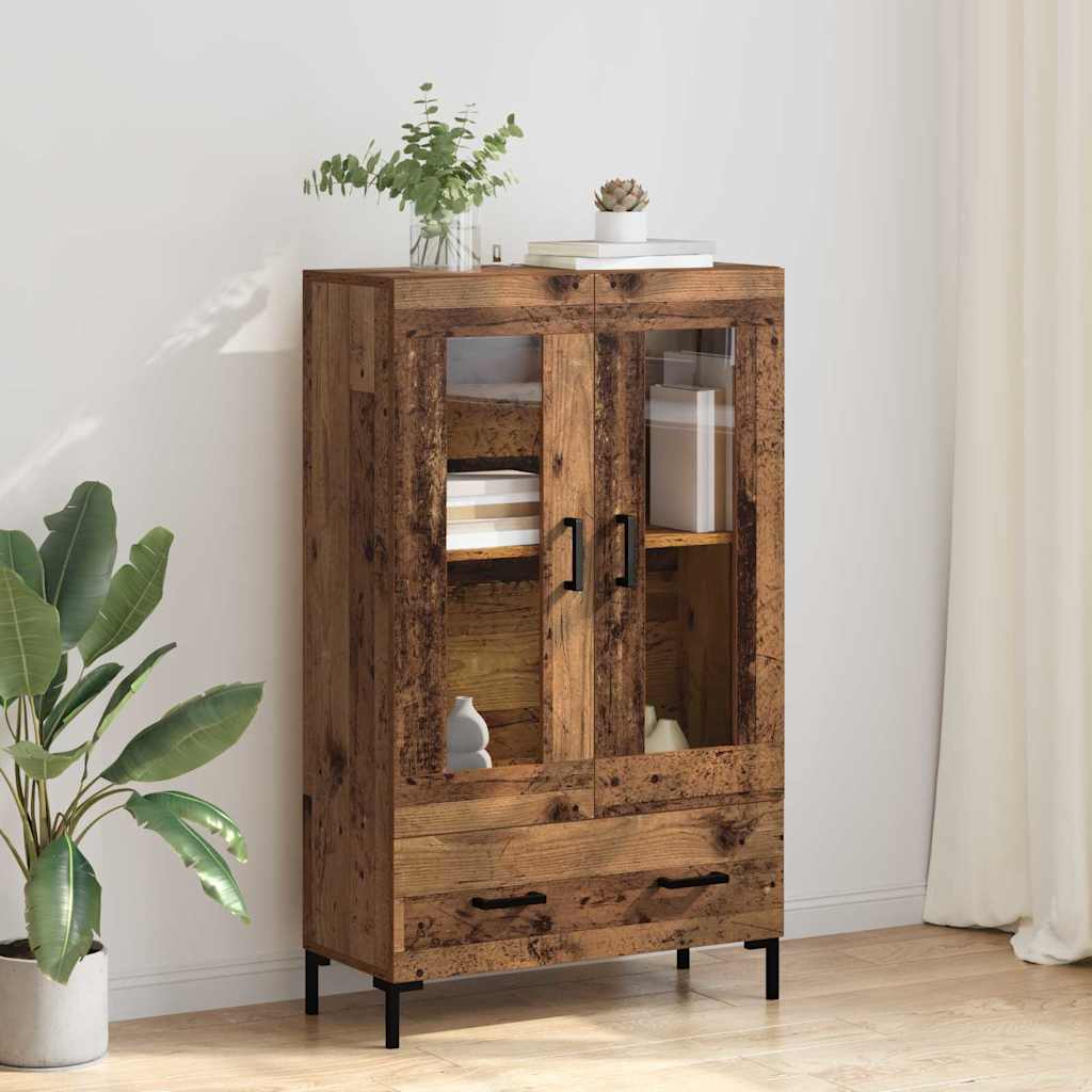 Highboard Old Wood 69.5 x 31 x 115 cm Engineered Wood
