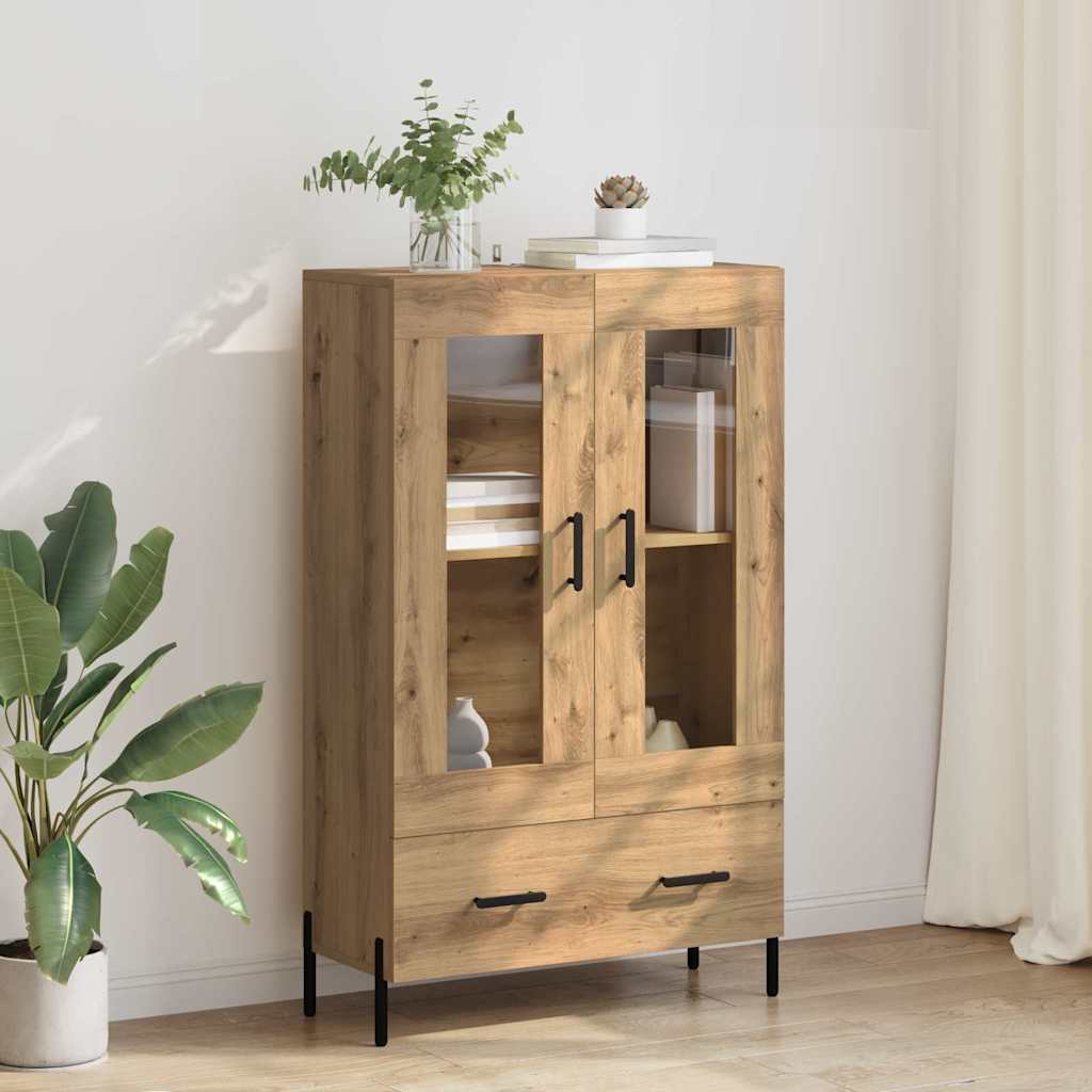 Highboard CORONA Artisan Oak 69.5 x 31 x 115 cm Engineered Wood