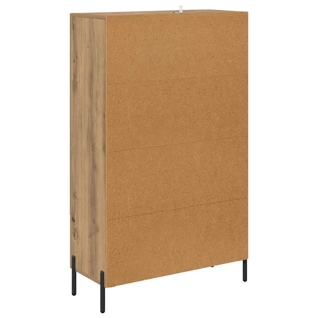 Highboard CORONA Artisan Oak 69.5 x 31 x 115 cm Engineered Wood