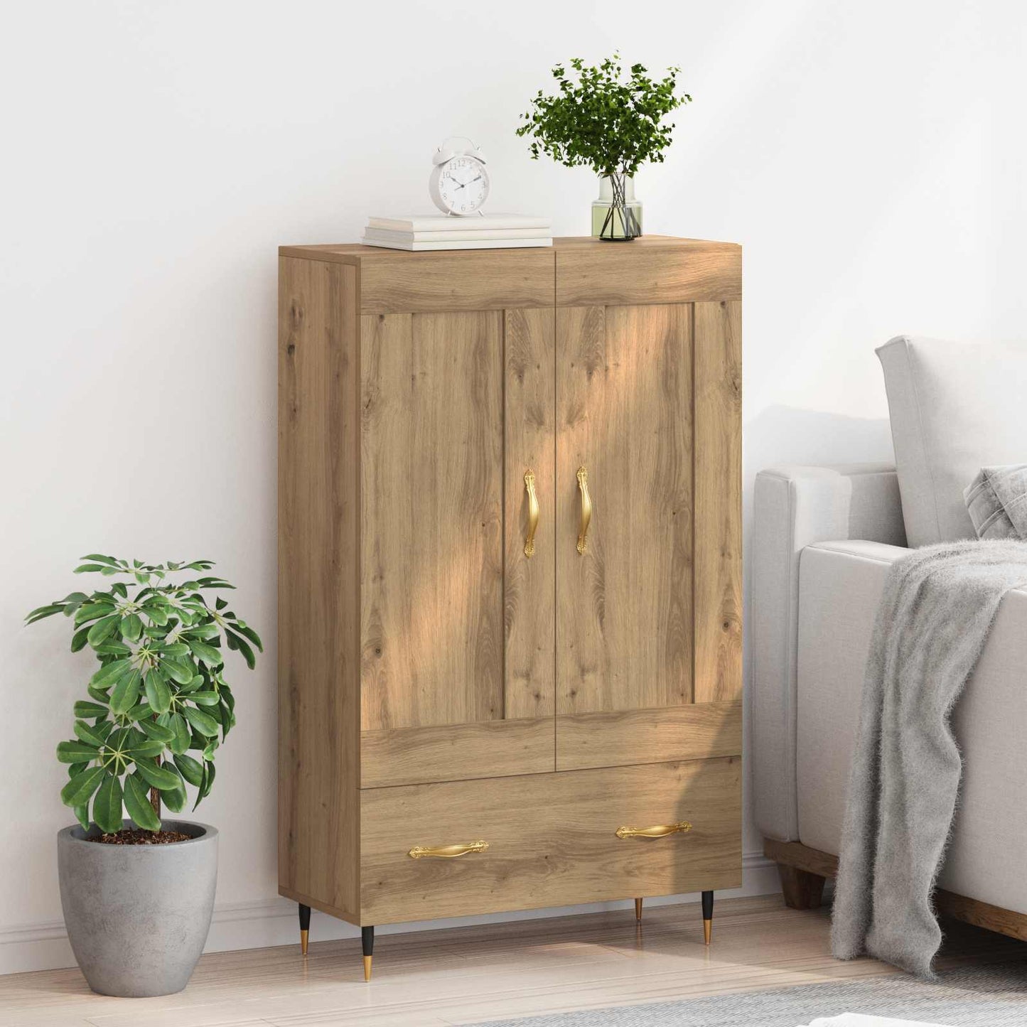 Highboard Artisan Oak 69.5 x 31 x 115 cm Engineered Wood