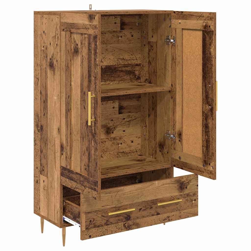 Highboard Old Wood 69.5 x 31 x 115 cm Engineered Wood