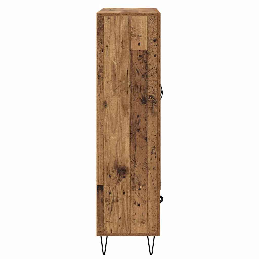 Highboard Old Wood 69.5 x 31 x 115 cm Engineered Wood