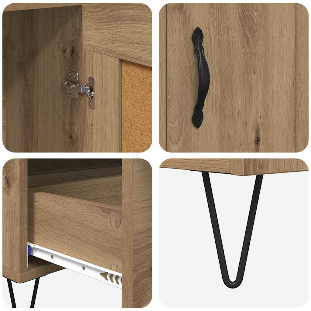 Highboard Artisan Oak 69.5 x 31 x 115 cm Engineered Wood