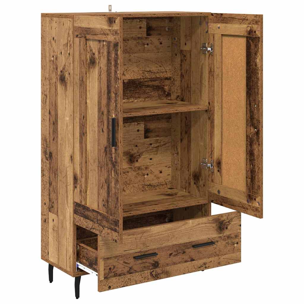 Highboard Old Wood 69.5 x 31 x 115 cm Engineered Wood