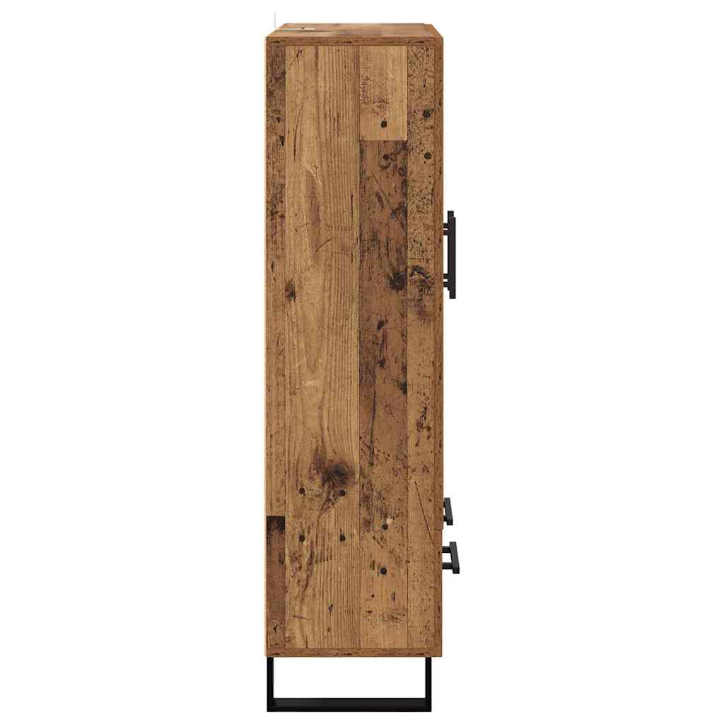 Highboard Old Wood 69.5 x 31 x 115 cm Engineered Wood