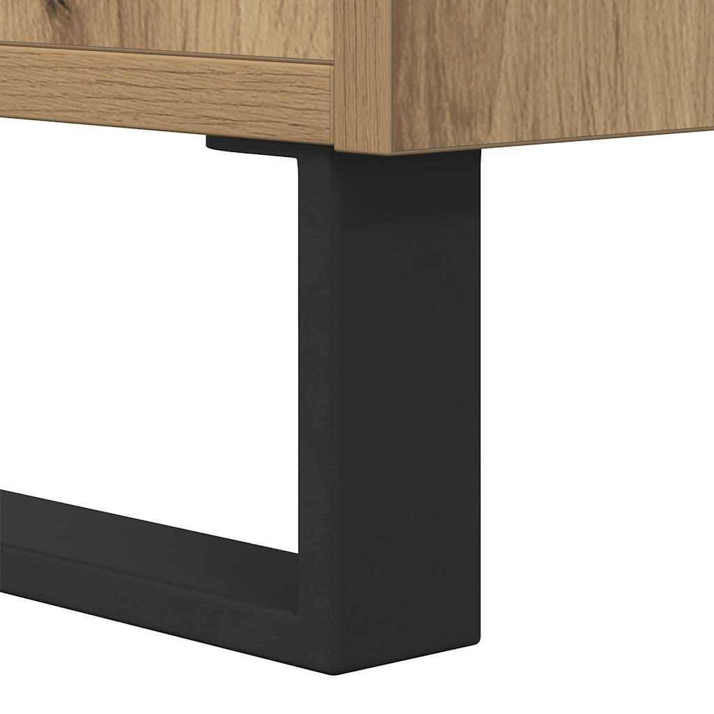 Coffee Table Artisan Oak 90 x 60 x 35 cm Engineered Wood