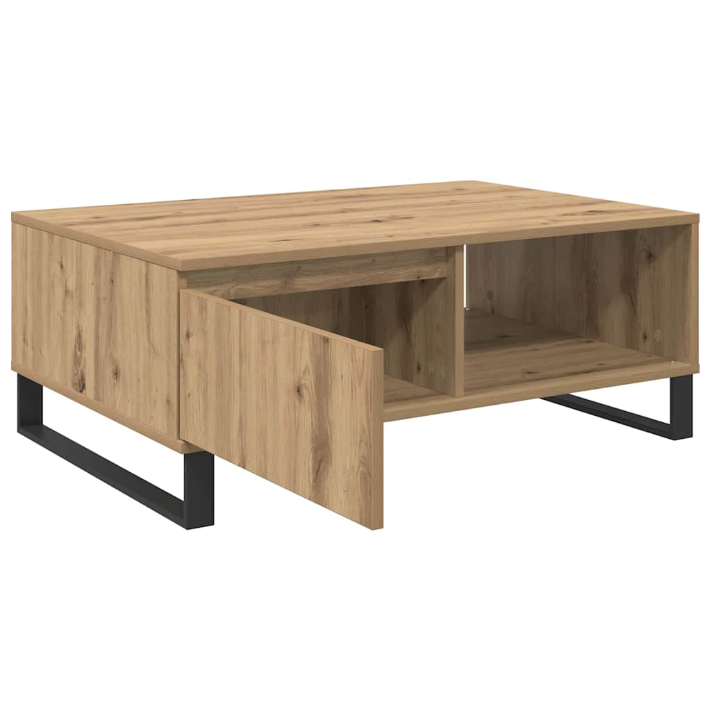 Coffee Table Artisan Oak 90 x 60 x 35 cm Engineered Wood