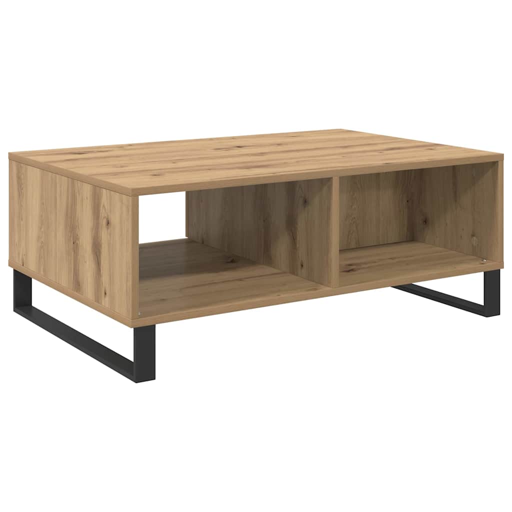 Coffee Table Artisan Oak 90 x 60 x 35 cm Engineered Wood