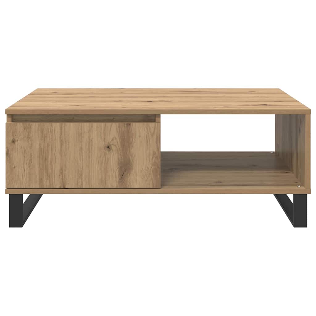 Coffee Table Artisan Oak 90 x 60 x 35 cm Engineered Wood