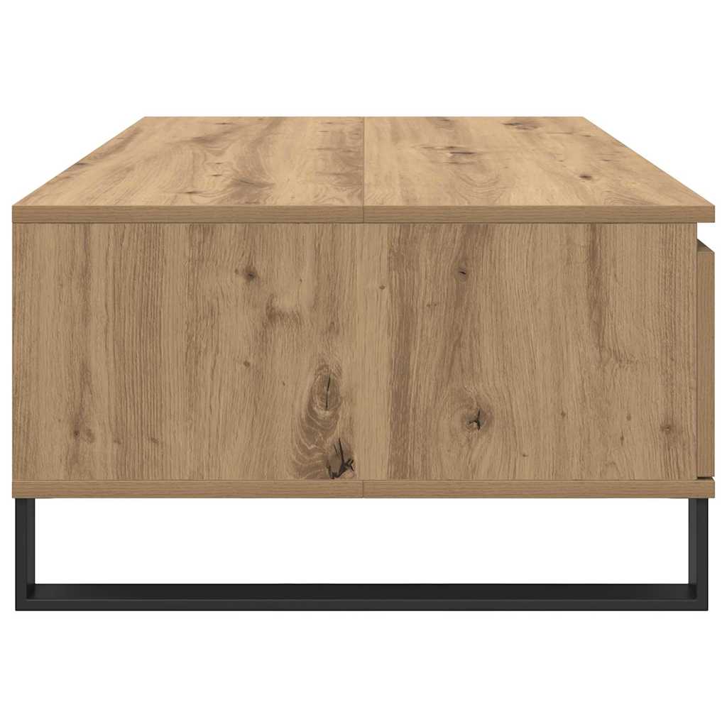 Coffee Table Artisan Oak 90 x 60 x 35 cm Engineered Wood