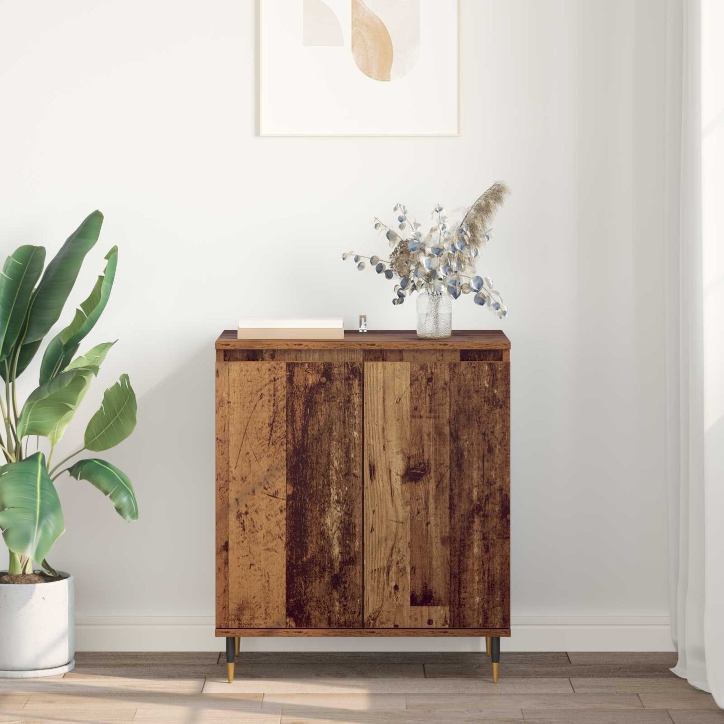 Sideboard Old Wood 60 x 35 x 70 cm Engineered Wood