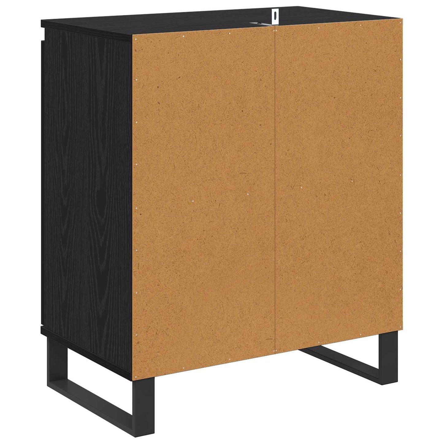 Sideboard Black Oak 60 x 35 x 70 cm Engineered Wood