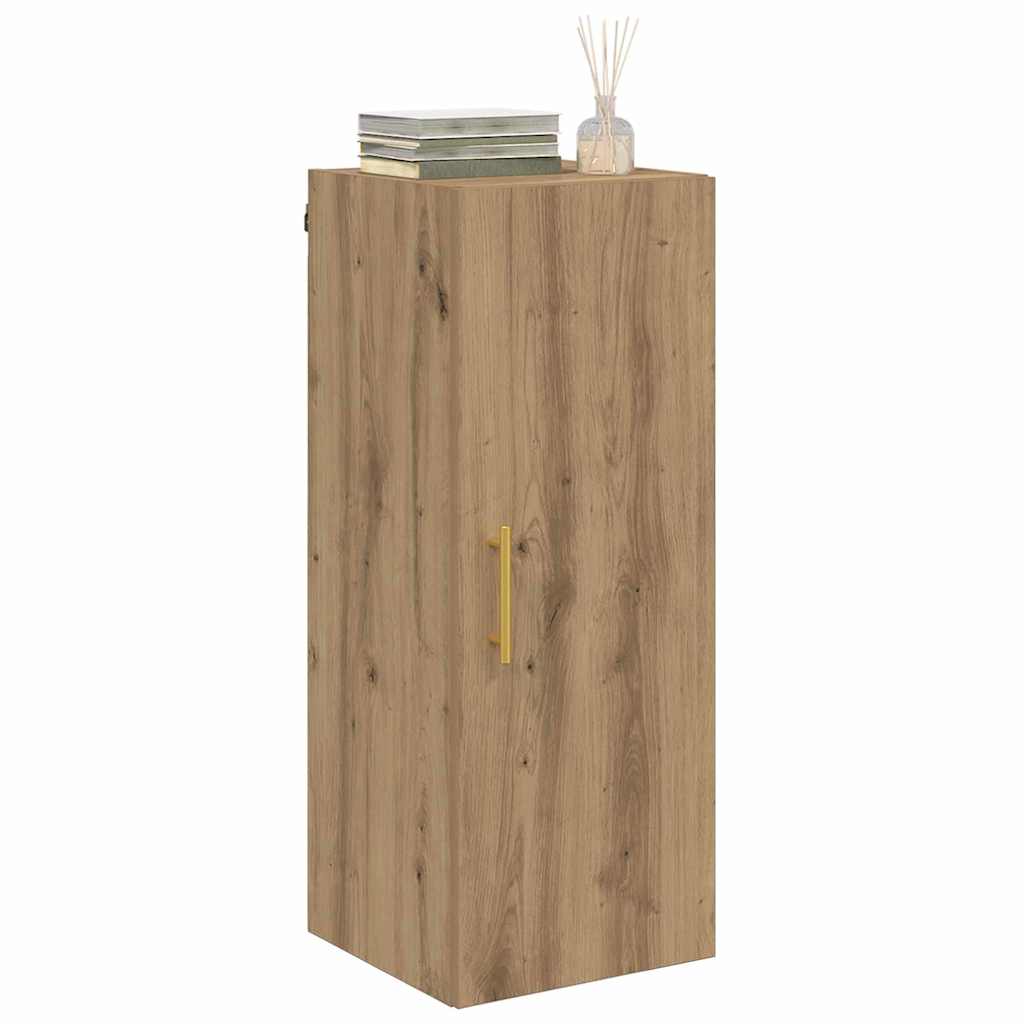 Wall Mounted Cabinet Artisan Oak 34.5 x 34 x 90 cm