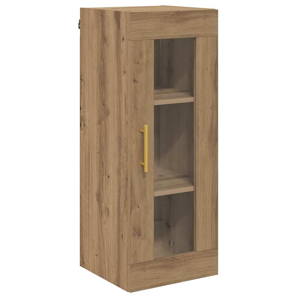 Wall Mounted Cabinet Artisan Oak 34.5 x 34 x 90 cm