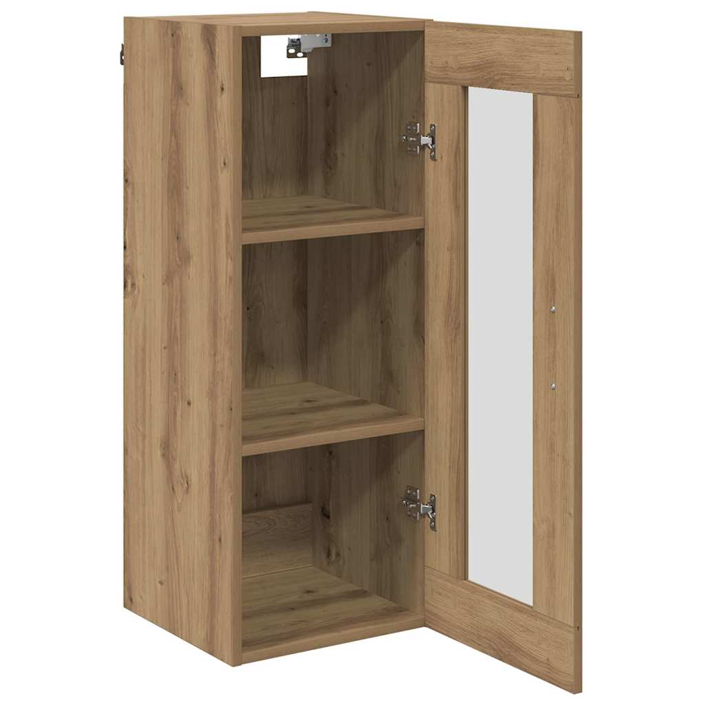 Wall Mounted Cabinet Artisan Oak 34.5 x 34 x 90 cm