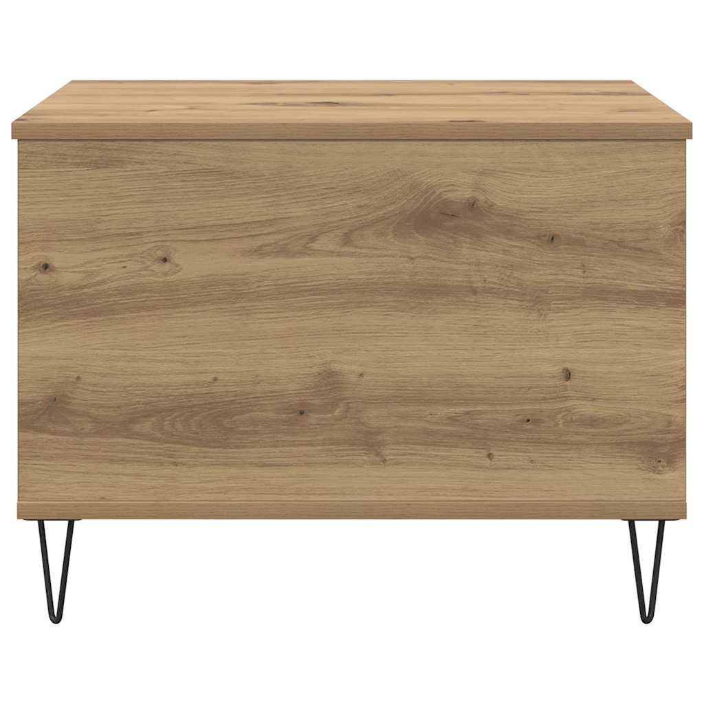 Coffee Table Artisan Oak 60 x 44.5 x 45 cm Engineered Wood
