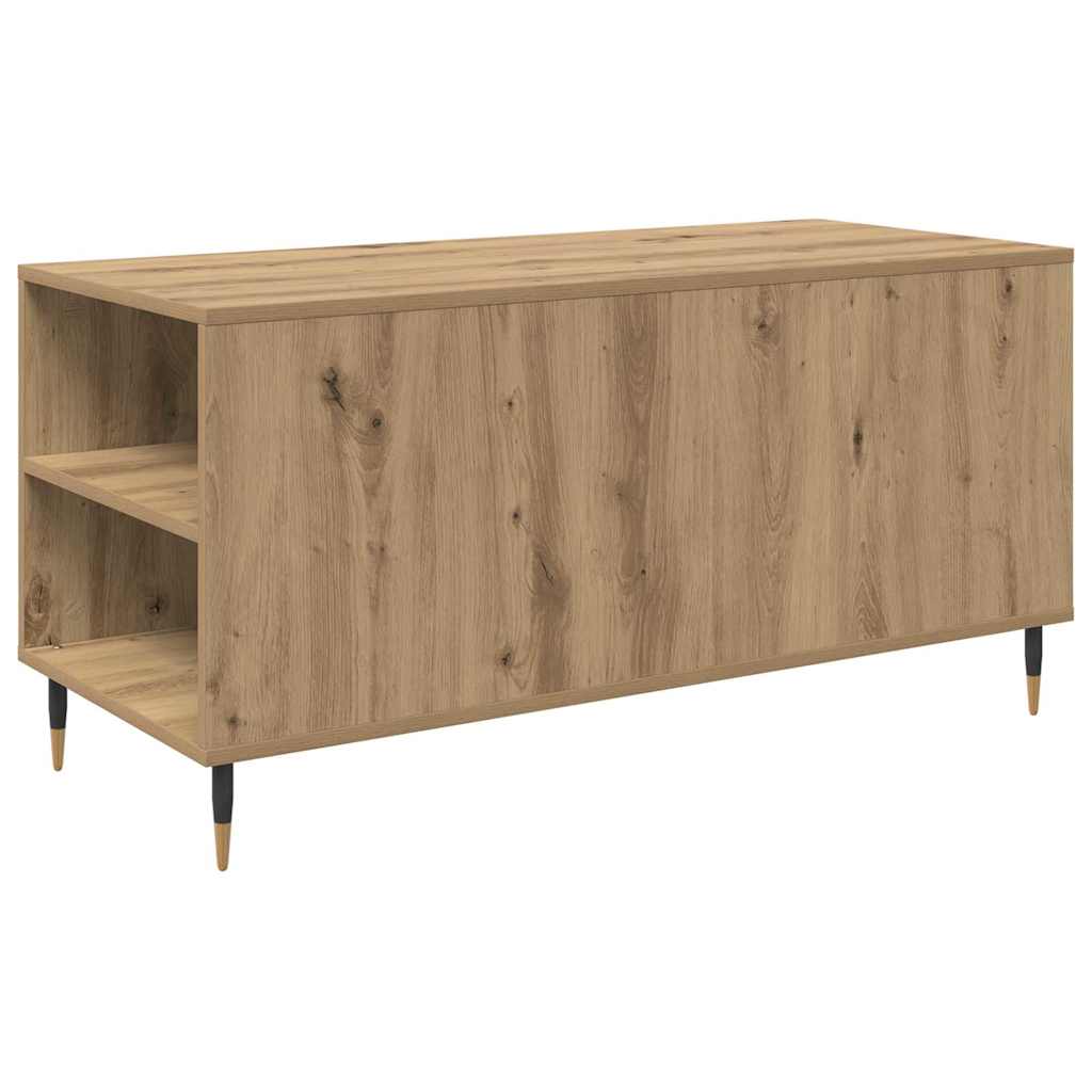 Coffee Table Artisan Oak 102 x 44.5 x 50 cm Engineered Wood