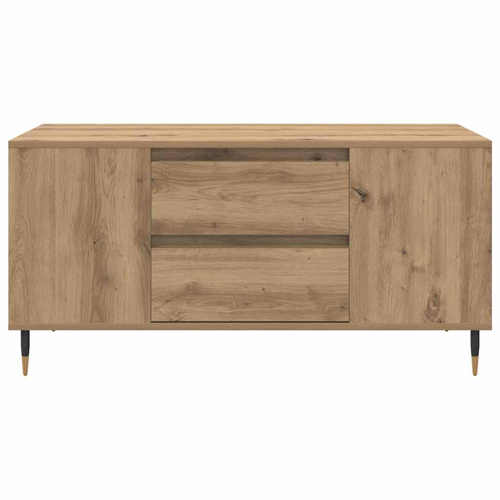 Coffee Table Artisan Oak 102 x 44.5 x 50 cm Engineered Wood