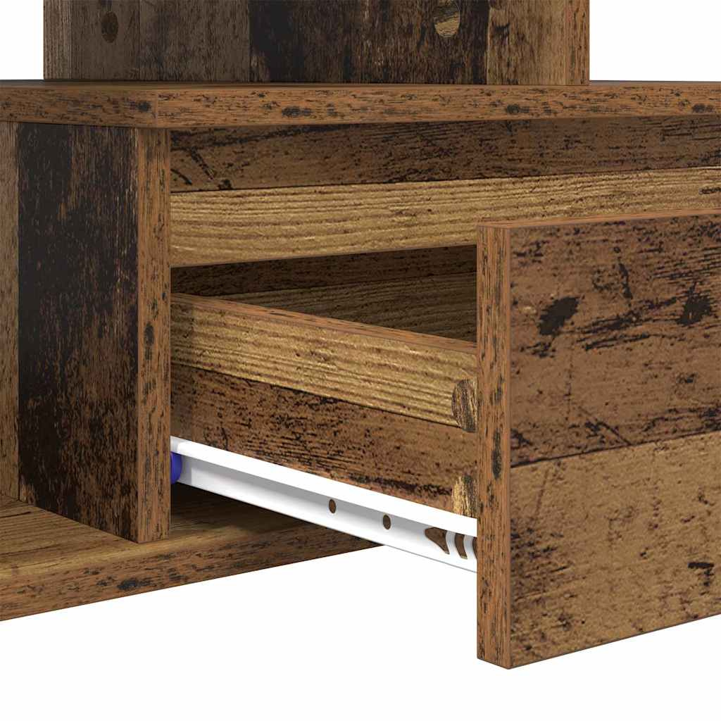 Coffee Table Old Wood 90 x 49 x 45 cm Engineered Wood