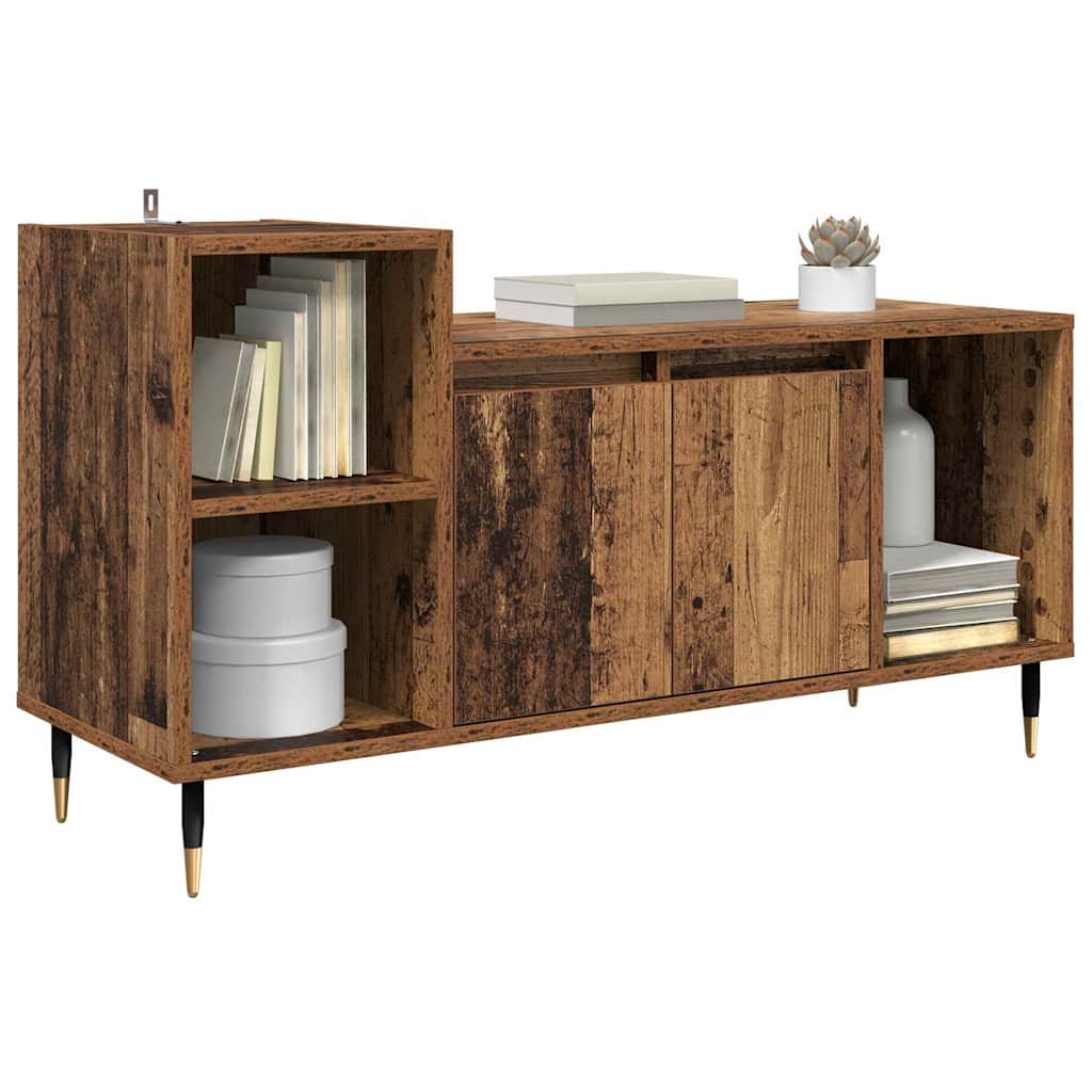 TV Cabinet Old Wood 100 x 35 x 55 cm Engineered Wood