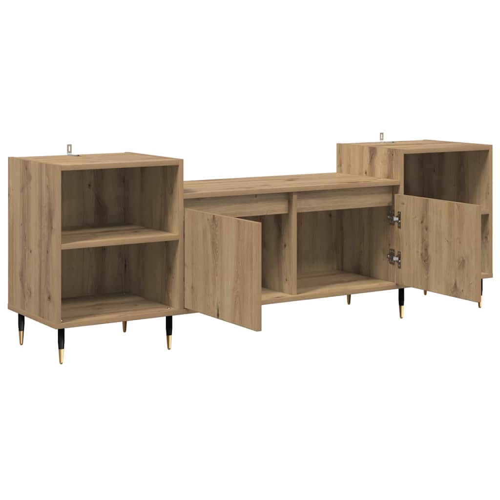 TV Cabinet 160 x 35 x 55 cm Artisan Oak Engineered Wood