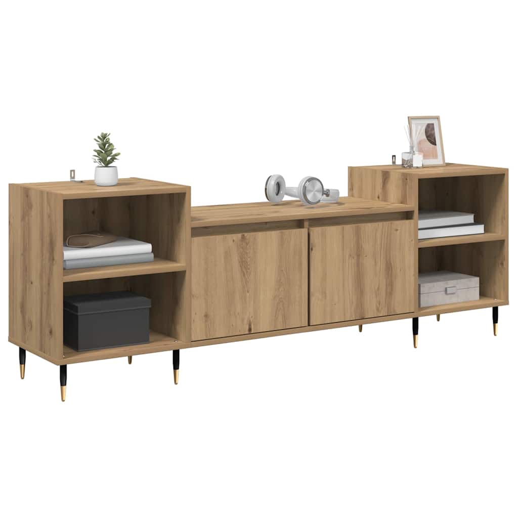 TV Cabinet 160 x 35 x 55 cm Artisan Oak Engineered Wood