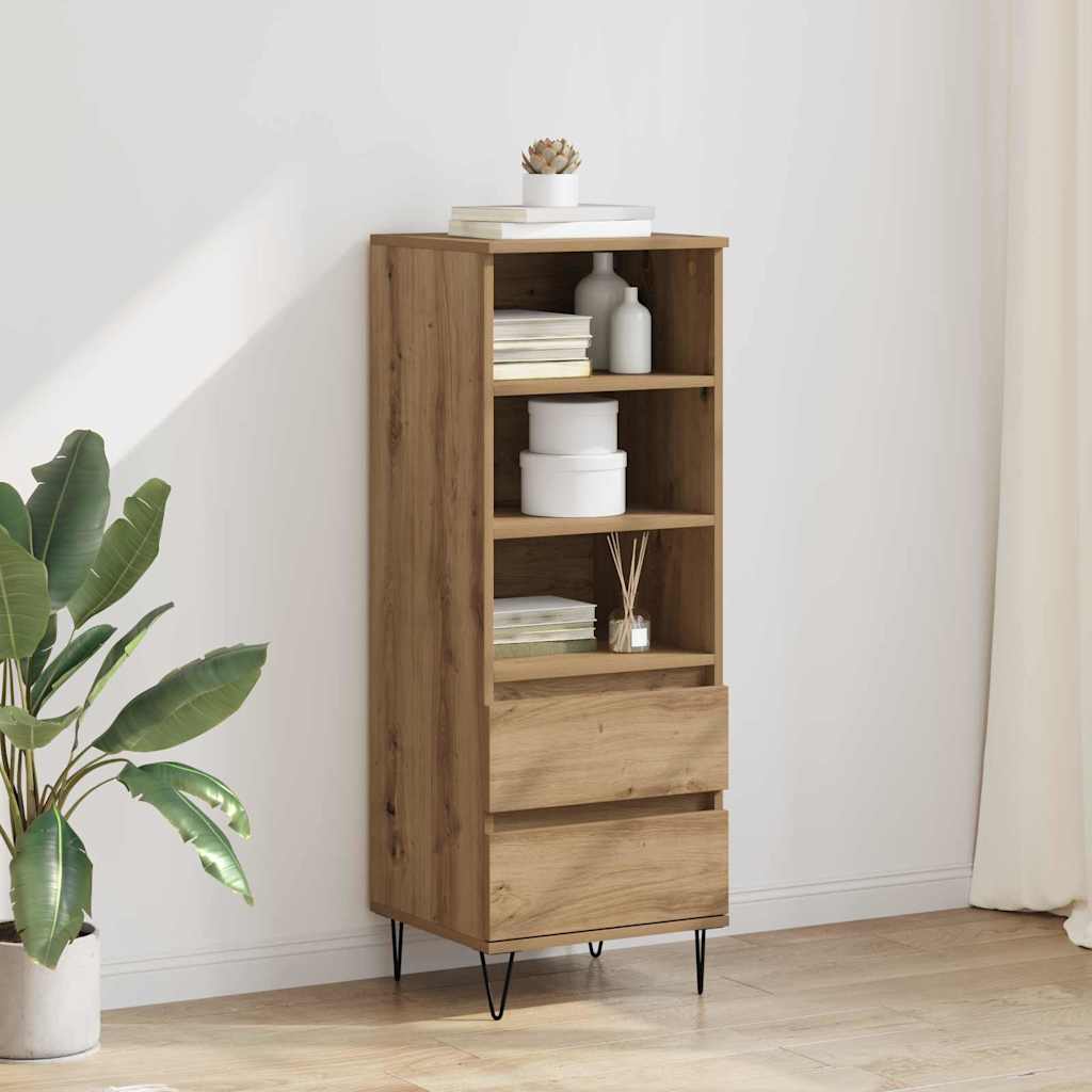Highboard Artisan Oak 40 x 36 x 110 cm Engineered Wood