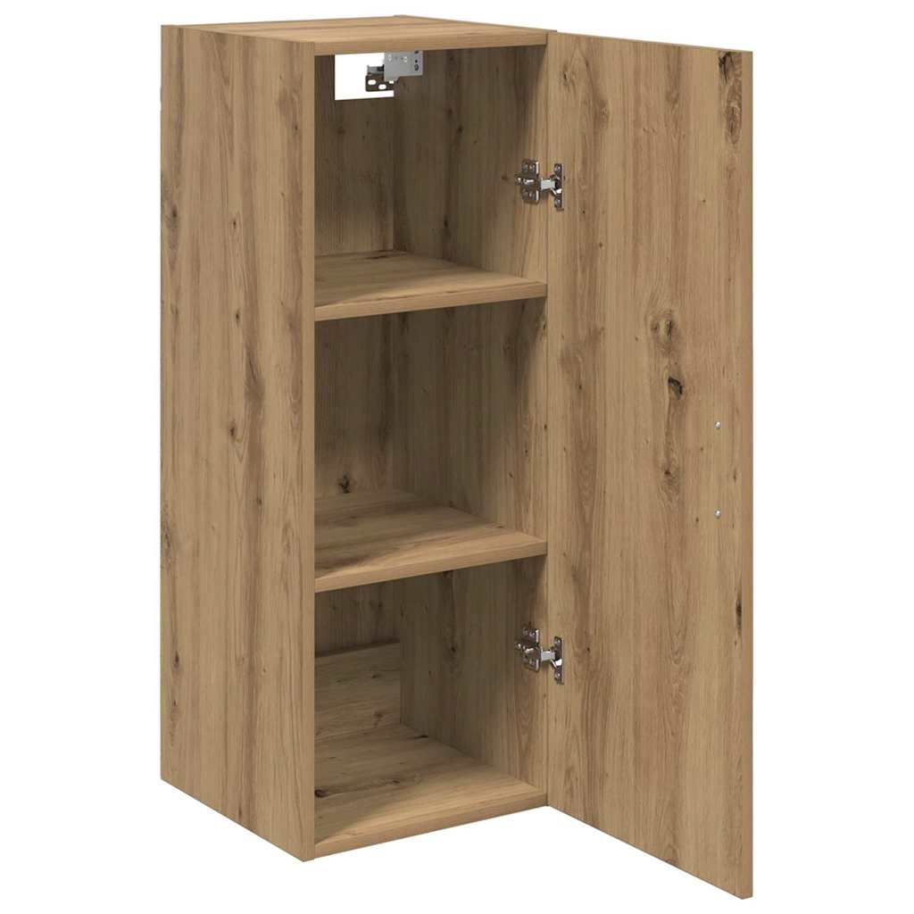 Wall Mounted Cabinet Artisan Oak 34.5 x 34 x 90 cm
