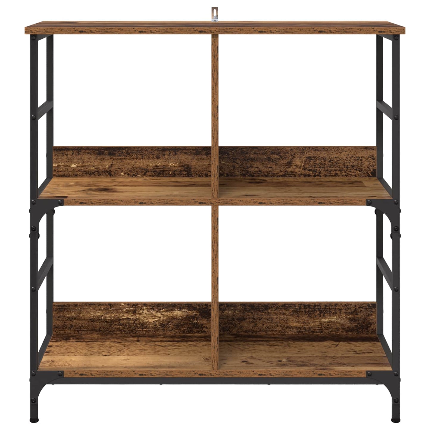 Bookshelf 4-Tier Engineered Wood Old wood
