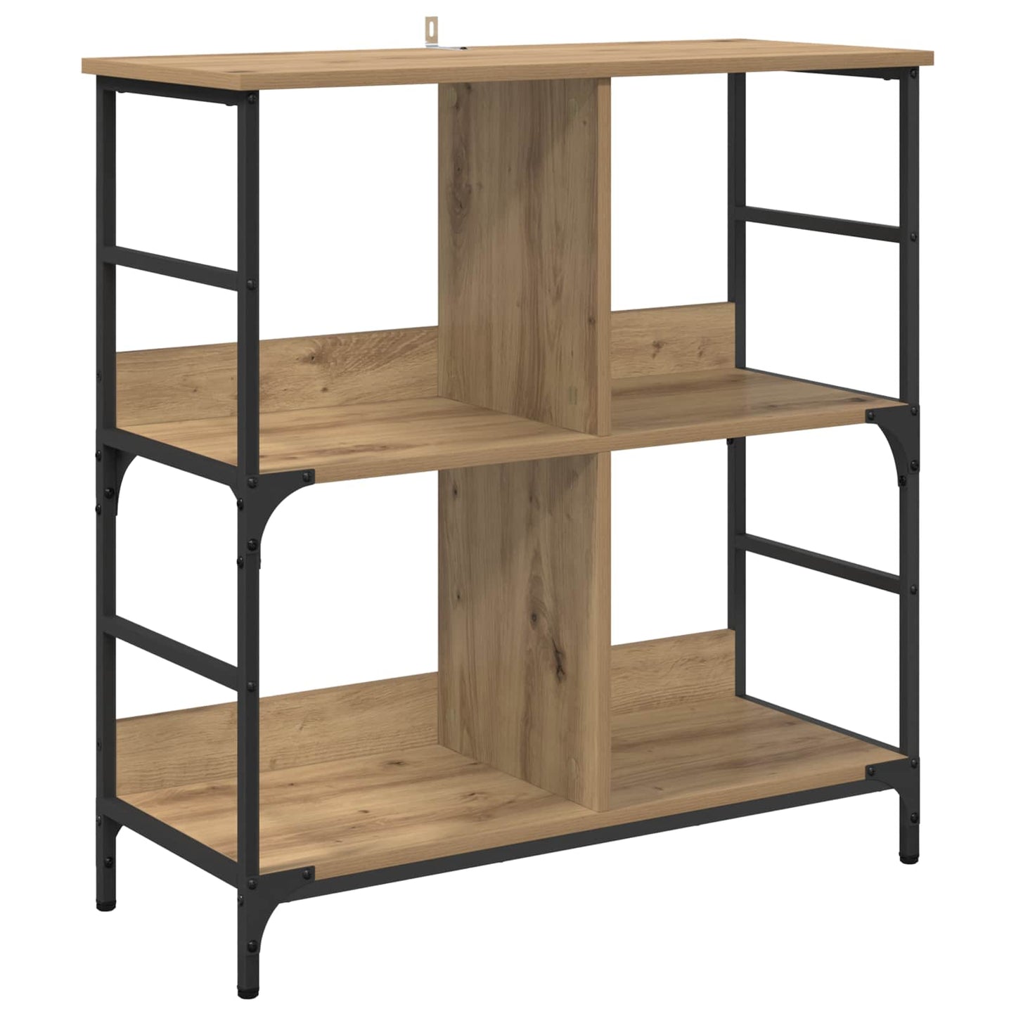 Bookshelf 4-Tier Engineered wood Artisan oak