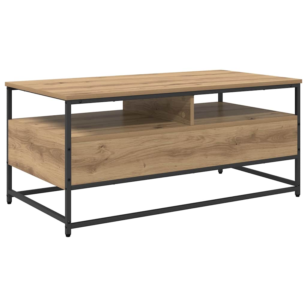 Coffee Table Artisan Oak 100 x 51 x 45 cm Engineered Wood